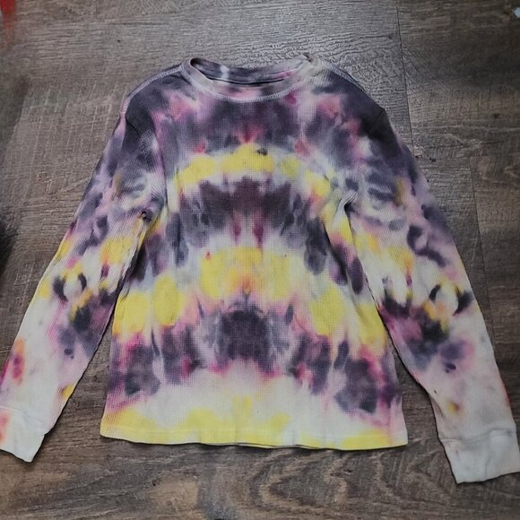 Cat & Jack Tie-dyed Thermal Sz 6/7 - Picture 1 of 3